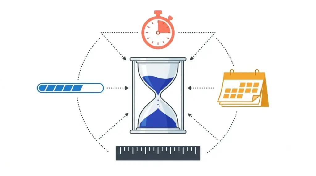 Vector illustration explaining why Elden Ring main story completion time estimates vary